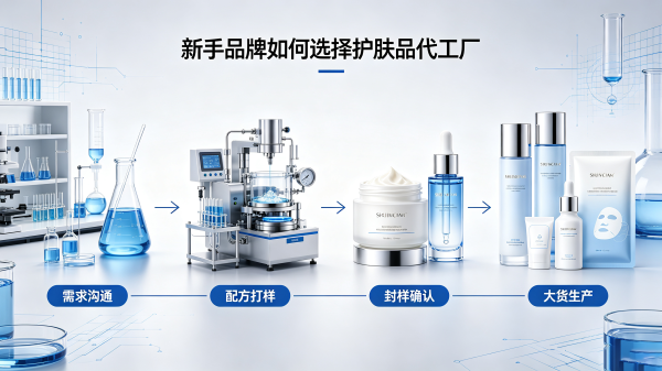 护肤品 ODM 代工是什么？新手品牌怎么选工厂