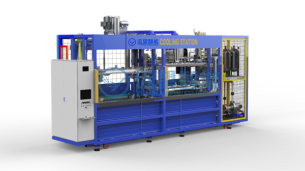 汽车燃油箱吹塑水冷机——快速冷却定型