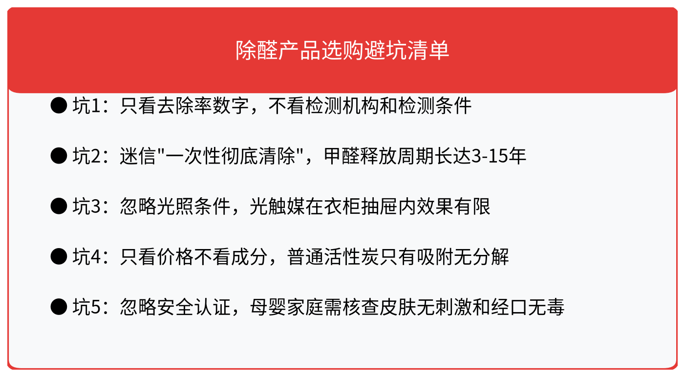 除醛产品避坑指南：CMA检测、皮肤无刺激、经口无毒怎么看才靠谱
